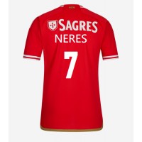 Stroje piłkarskie Benfica David Neres #7 Koszulka Podstawowej 2023-24 Krótki Rękaw